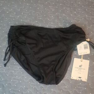 Caribbean Joe Black Swim Bottoms size 14 NWT